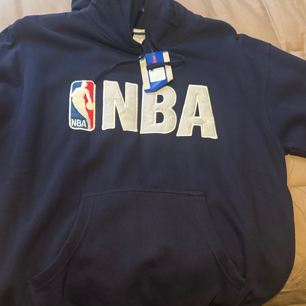 NBA Dark Blue Pullover Hoodie